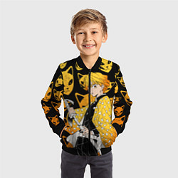 Бомбер детский ЗЕНИТЦУ КЛИНОК РАССЕКАЮЩИЙ, цвет: 3D-черный — фото 2