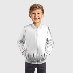 Бомбер детский ФОРМА КАПИТАНА ГОТЕЙ 13 СПИНА, цвет: 3D-белый — фото 2