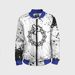 Бомбер детский МЕЛИОДАС 7 СМЕРТНЫХ ГРЕХОВ, цвет: 3D-синий