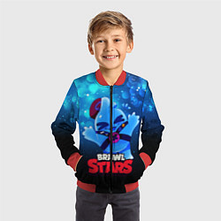 Бомбер детский Сквик Squeak Brawl Stars, цвет: 3D-красный — фото 2