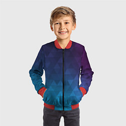 Бомбер детский BASTERIA, цвет: 3D-красный — фото 2