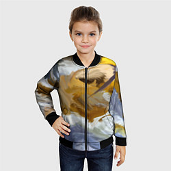 Бомбер детский FET, цвет: 3D-черный — фото 2