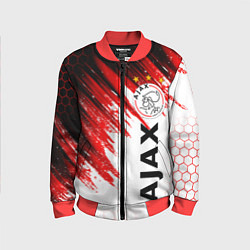 Бомбер детский FC AJAX AMSTERDAM ФК АЯКС, цвет: 3D-красный