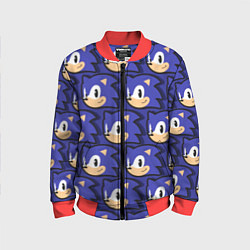 Детский бомбер Sonic pattern