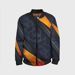 Бомбер детский BLACK ORANGE, цвет: 3D-черный