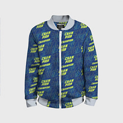 Бомбер детский CHAMPION, цвет: 3D-серый