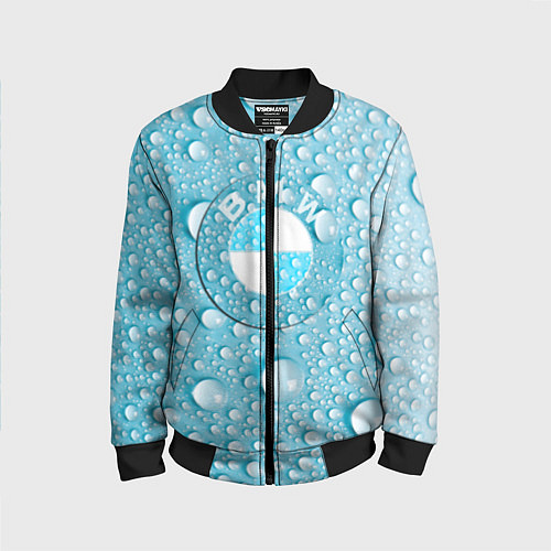 Детский бомбер BMW STORM / 3D-Черный – фото 1