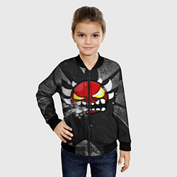 Бомбер детский Geometry Dash: Fragments, цвет: 3D-черный — фото 2