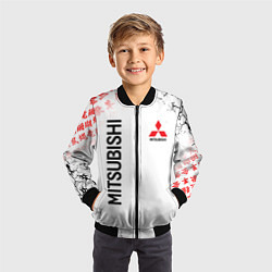 Бомбер детский MITSUBISHI JAPAN STYLE SAMURAI AUTO, цвет: 3D-черный — фото 2