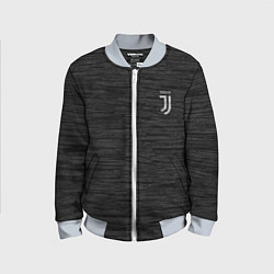 Бомбер детский Juventus Asphalt theme, цвет: 3D-серый
