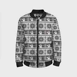 Бомбер детский Squirrel Pattern, цвет: 3D-черный