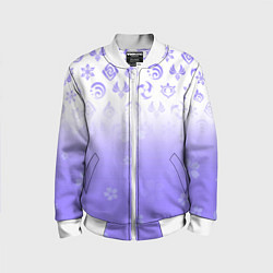Детский бомбер GENSHIN IMPACT SYMBOL PATTERN SAKURA САКУРА