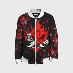 Детский бомбер SAMURAI CYBERPUNK 2077 LOGO