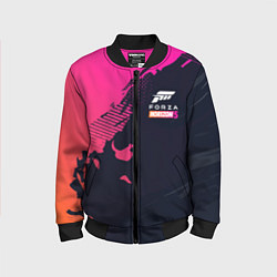 Бомбер детский Форза Хорайзен 5 Forza Horizon 5, цвет: 3D-черный