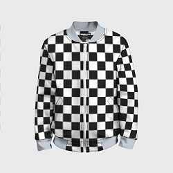 Бомбер детский Chess Squares Cubes, цвет: 3D-серый