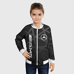 Бомбер детский MERCEDES - BENZ МЕРСЕДЕС, цвет: 3D-белый — фото 2