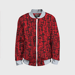 Детский бомбер Знаки вампиров