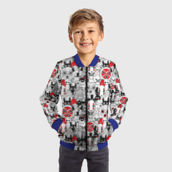 Бомбер детский Studio Ghibli Stars, цвет: 3D-синий — фото 2