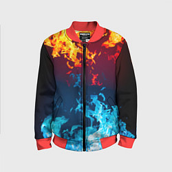 Детский бомбер Лед и Пламя Борьба стихий