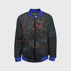 Детский бомбер Тлеющий розы