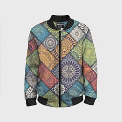 Детский бомбер Мандала орнамент