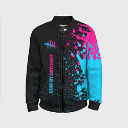 Детский бомбер Dead by Daylight Neon Gradient