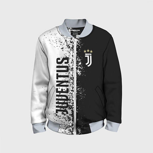 Детский бомбер Juventus ювентус 2019 / 3D-Серый – фото 1