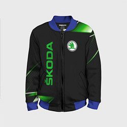 Детский бомбер Skoda Sport Абстракция