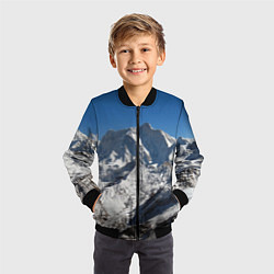 Бомбер детский Канченджанга, Гималаи, 8 586 м, цвет: 3D-черный — фото 2