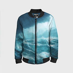 Детский бомбер Буря в море