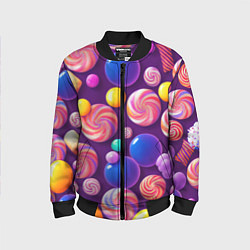 Детский бомбер Сладости для радости