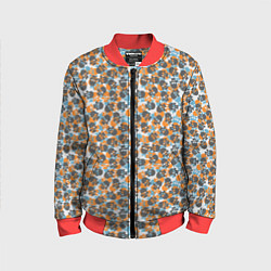 Бомбер детский Череп с ушами, цвет: 3D-красный