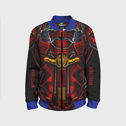 Детский бомбер Костюм железного красного робота