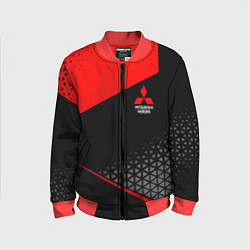 Бомбер детский Mitsubishi - Sportwear, цвет: 3D-красный