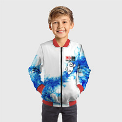 Бомбер детский Jdm style - Japan, цвет: 3D-красный — фото 2