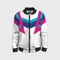 Детский бомбер FIRM белый спортик