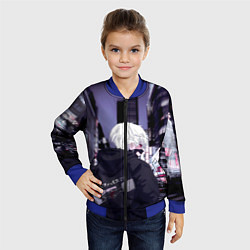 Бомбер детский Kaneki Ken, цвет: 3D-синий — фото 2