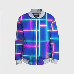 Детский бомбер Неон линии