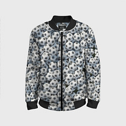 Детский бомбер Узор с мячиками