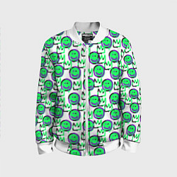 Детский бомбер The Crowned smiley