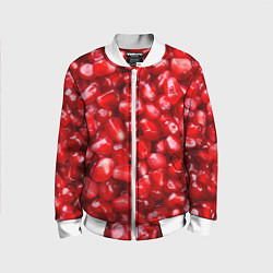 Детский бомбер Спелые зёрна граната