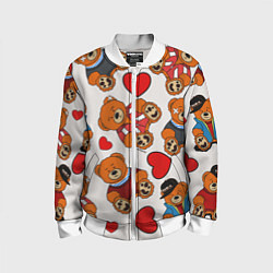 Детский бомбер Медведи - персонажи из Слово пацана