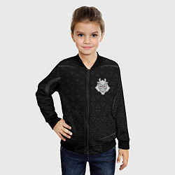 Бомбер детский G2 triangle uniform, цвет: 3D-черный — фото 2