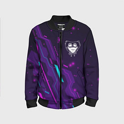 Детский бомбер Poppy Playtime neon gaming