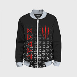 Детский бомбер Знаки начальной магии из The witcher