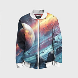Детский бомбер Объемный космос и планеты