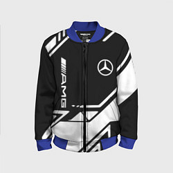 Детский бомбер Mercedes bens geometry
