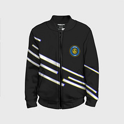 Бомбер детский Inter line fc, цвет: 3D-черный