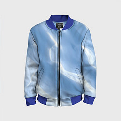 Детский бомбер Снежный покров