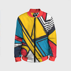 Детский бомбер Загаражное граффити